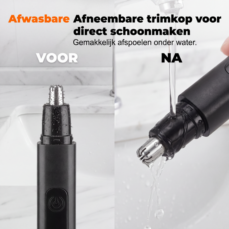 Oplaadbare elektrische neushaartrimmer