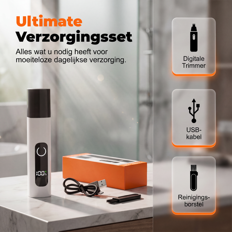 Oplaadbare elektrische neushaartrimmer