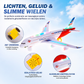 Elektrisch modelvliegtuig met geluid en LED-verlichting