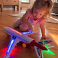 Elektrisch modelvliegtuig met geluid en LED-verlichting