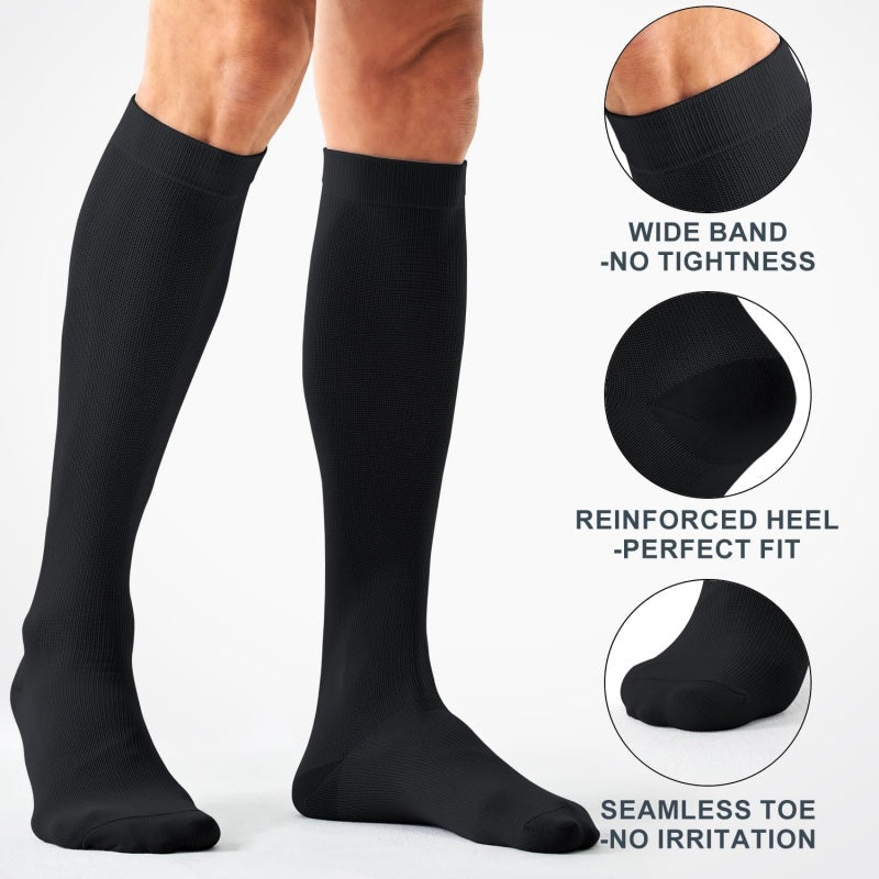 🔥 Tijdelijke aanbieding! 💥 Unisex Compressiekousen met Geleidelijke Drukondersteuning 🧦