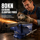🔧 FLASH SALE: 50% KORTING! ⚙️ Bankschroef met Grote Opening – Nodulair Gietijzer – Klemkracht 80 kN & 360° Draaibaar voor Metaalbewerking & Verspaning 🛠️