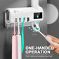 ❄️Zomerfresh 50% Korting!✨3-in-1 Slimme Tandenborstelstation – UV-reiniging, gezinsopbergruimte en tandpastadispenser