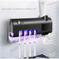 ❄️Zomerfresh 50% Korting!✨3-in-1 Slimme Tandenborstelstation – UV-reiniging, gezinsopbergruimte en tandpastadispenser