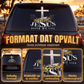 Waterdichte Christelijke Kruis Auto Vinyl Sticker
