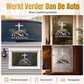 Waterdichte Christelijke Kruis Auto Vinyl Sticker