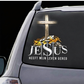 Waterdichte Christelijke Kruis Auto Vinyl Sticker