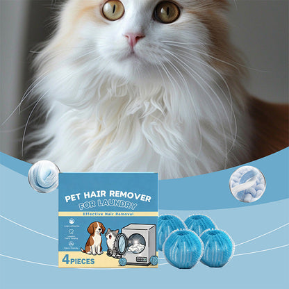 🐾🧺 50% KORTING! Nooit meer honden- of kattenharen op je kleding! Deze herbruikbare wasballen vangen haren en pluisjes in wasmachine én droger – stofvriendelijk, herbruikbaar en klaar voor elke wasbeurt!