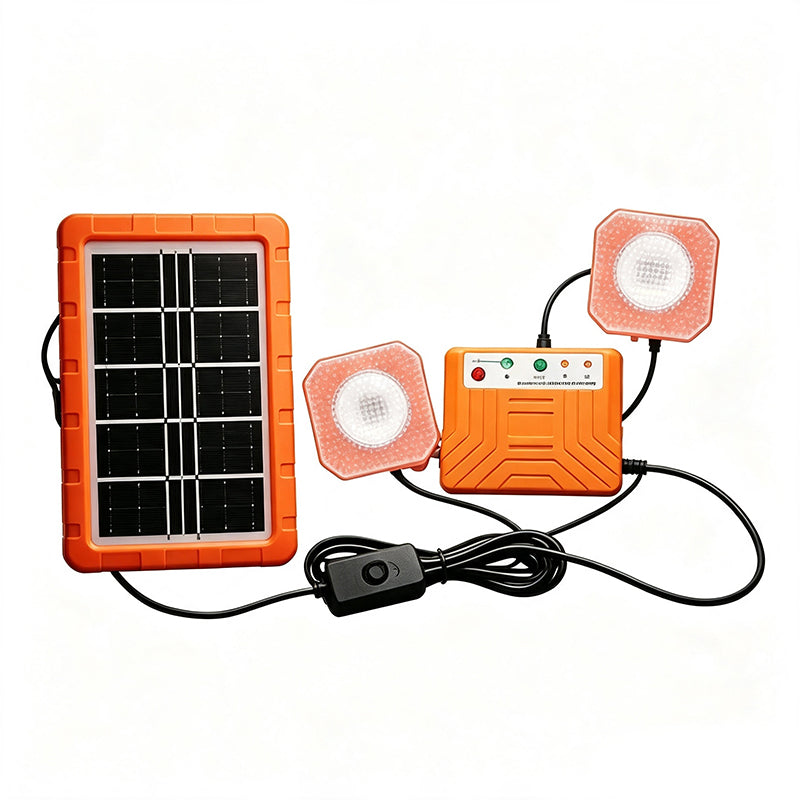 🔥 50% KORTING! ☀️ Draagbaar Zonne-Energiesysteem met LED Lampen | Laad Apparaten Overal Zonder Stopcontact 🔋