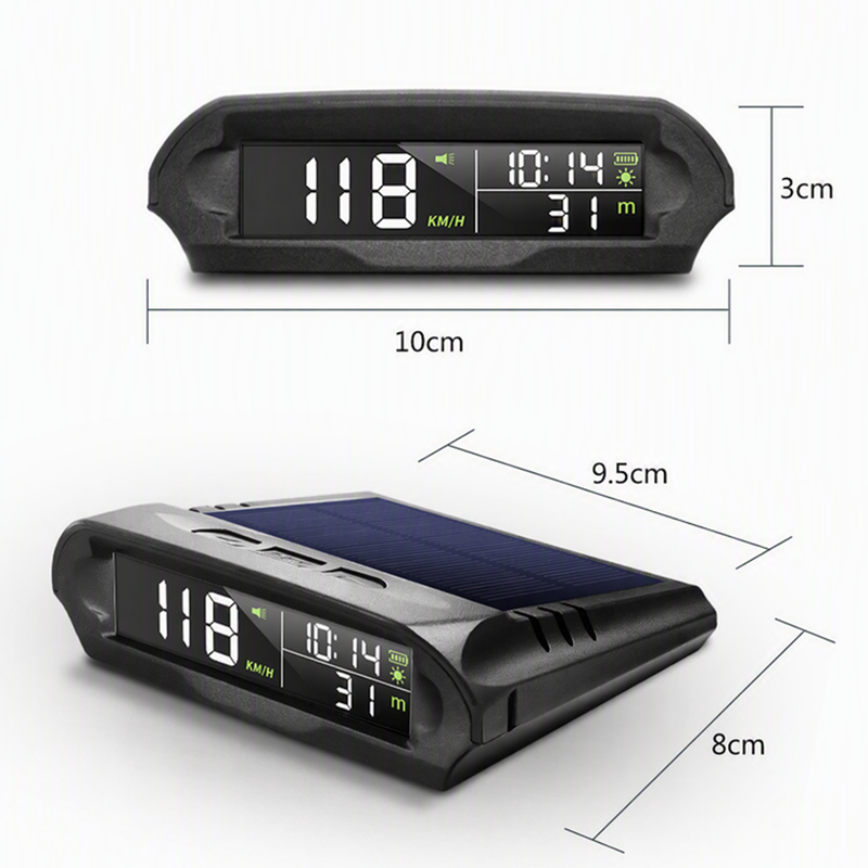 📢📢 50% KORTING!! 🚗Zonne-energie GPS Head-Up Display voor in de auto
