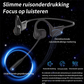 Open-ear Bluetooth-headset met ruisonderdrukkende microfoon