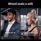 Open-ear Bluetooth-headset met ruisonderdrukkende microfoon