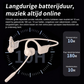 Open-ear Bluetooth-headset met ruisonderdrukkende microfoon