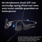 Open-ear Bluetooth-headset met ruisonderdrukkende microfoon