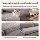 Premium chenille visgraat banksprei