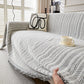 Premium chenille visgraat banksprei