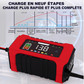 🔋 FLASH-ACTIE: 50% KORTING! ⚡ Slimme Auto Acculader 12V 6A – 9 Stappen & Impulsreparatie – LCD Kleurendisplay voor Loodzuur Accu's 🚗