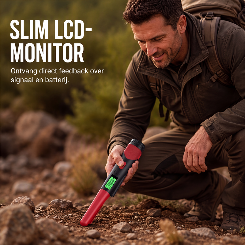 Handheld metaaldetector pinpointer