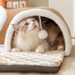 3-in-1 Gezellige Kattentunnelbed