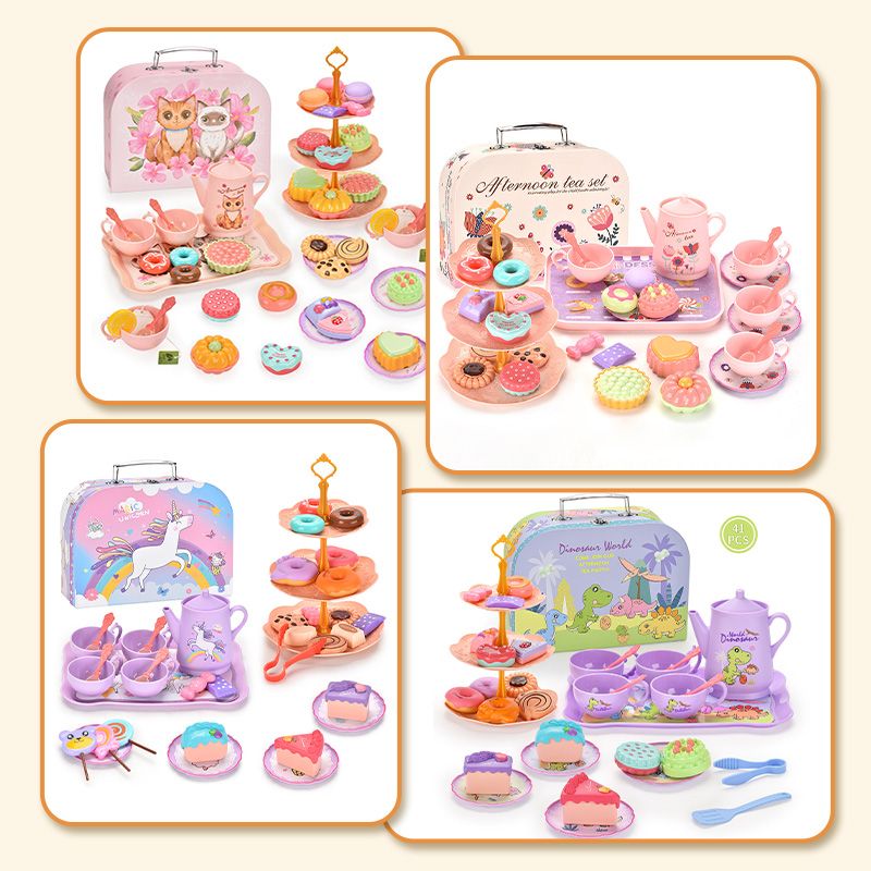 🦄🏰 NU 50% KORTING! Het theefeestje dat kinderen zelf willen organiseren – Speelgoed Theeservies voor Kinderen | Eenhoorn, Dinosaurus, Kat & meer ✨