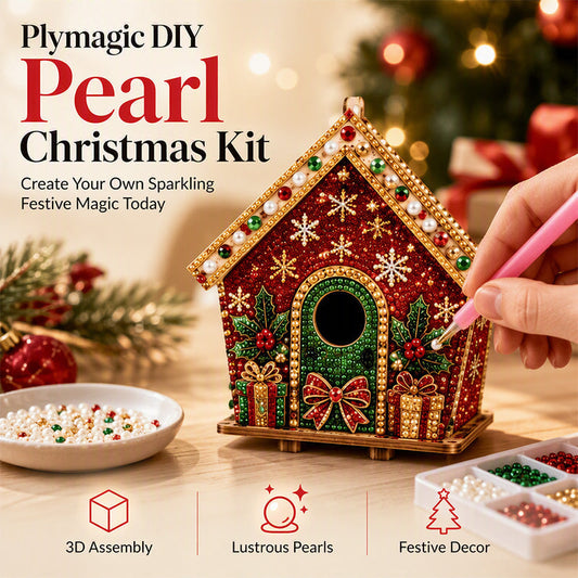 🎄Met deze 3D-parel DIY maak je zelf een sfeervol kerstkunstwerk dat daarna mooi als decoratie kan worden gebruikt. ✨