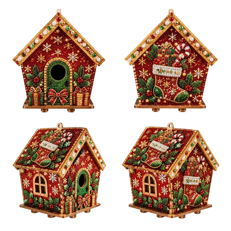 🎄Met deze 3D-parel DIY maak je zelf een sfeervol kerstkunstwerk dat daarna mooi als decoratie kan worden gebruikt. ✨