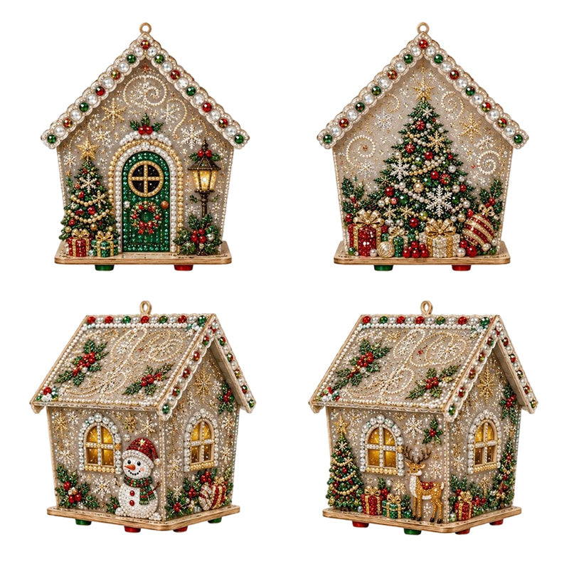 🎄Met deze 3D-parel DIY maak je zelf een sfeervol kerstkunstwerk dat daarna mooi als decoratie kan worden gebruikt. ✨