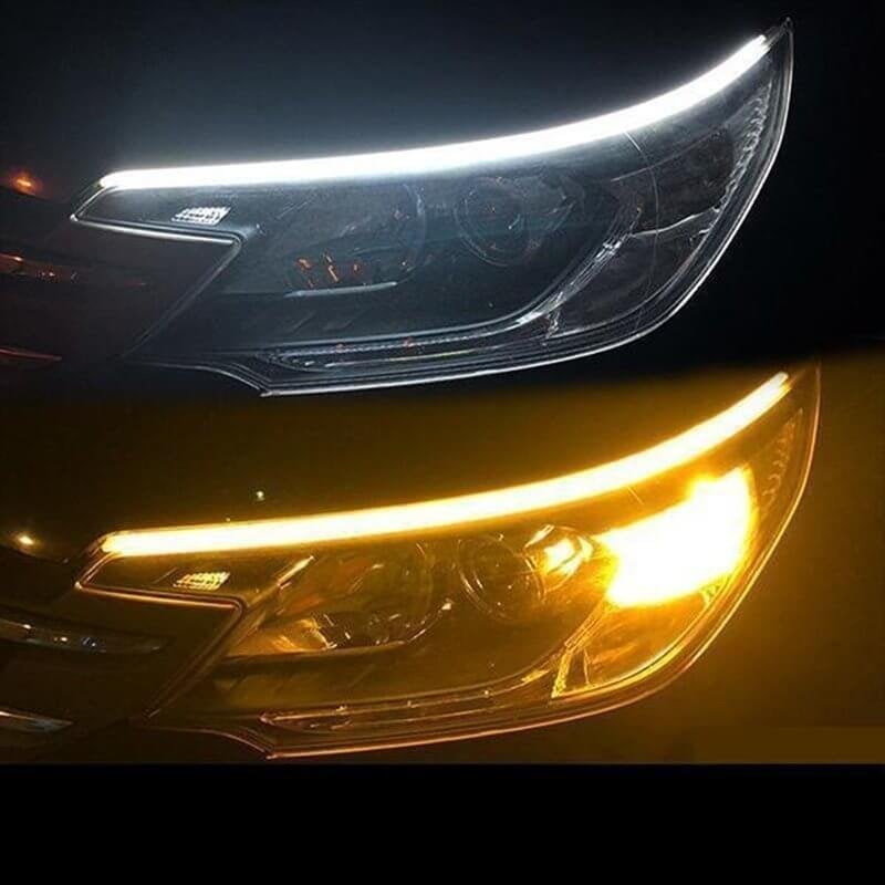 🚗 50% KORTING – LED Flow Signaalstrips voor Auto | Dynamische Sequentiële Richtingaanwijzer | Waterdicht & Universeel | Snelle Montage
