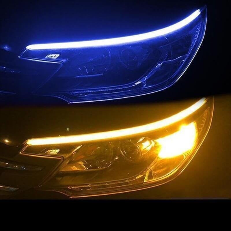 🚗 50% KORTING – LED Flow Signaalstrips voor Auto | Dynamische Sequentiële Richtingaanwijzer | Waterdicht & Universeel | Snelle Montage