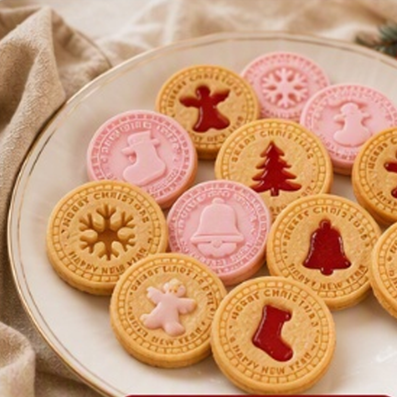 🔥 Enorme korting: 50% KORTING ✅ Mis het niet ⚡ 1+1 GRATIS! Feestelijke set kerstkoekjesvormpjes 🎄🍪
