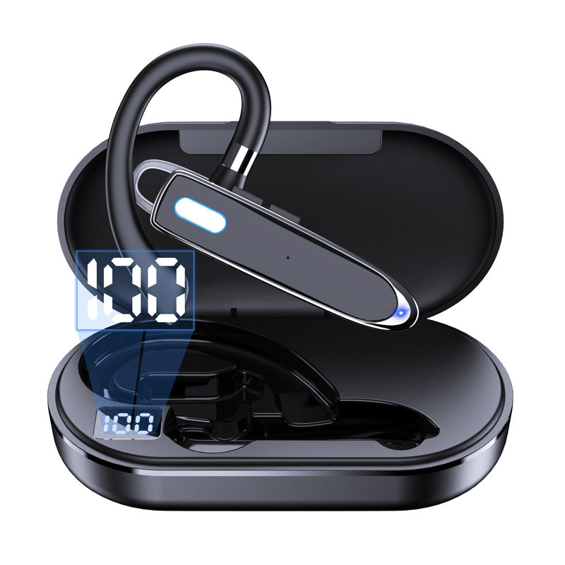 🎧 FLASH PROMO: 50% KORTING! IPX5 Waterdichte Bluetooth-Headset – Dubbele Microfoon met Ruisonderdrukking & 180° Draaibare Oorhaak voor Heldere Gesprekken 🔊✨