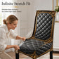 🪑Versleten stoelen een nieuwe uitstraling geven zonder nieuwe stoelen te kopen – Wasbare Rekbare Stoelhoes met Barok Motief 🪑✨