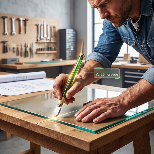 💎 FLASH SALE: 50% KORTING! Professionele Diamanten Glassnijder – Gehard Lichtmetalen Snijwieltje & Ergonomisch Handvat ✨