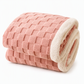 🌸 NU 50% KORTING! 🌸Zware dubbellaags verdikte Sherpa Flannel Fleece warme deken