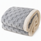 🌸 NU 50% KORTING! 🌸Zware dubbellaags verdikte Sherpa Flannel Fleece warme deken