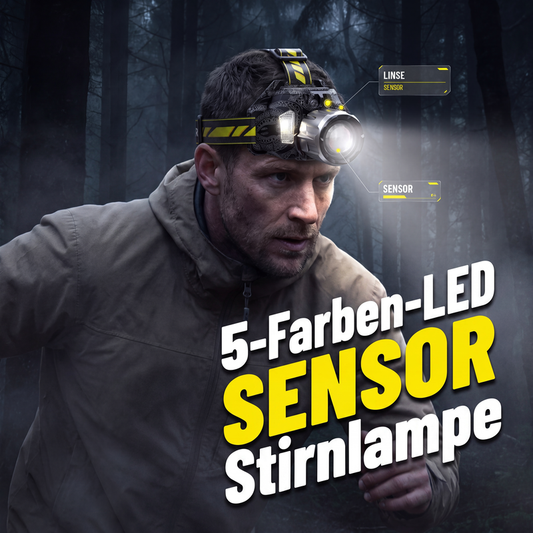 Oplaadbare LED-hoofdlamp met verschillende verlichtingsstanden