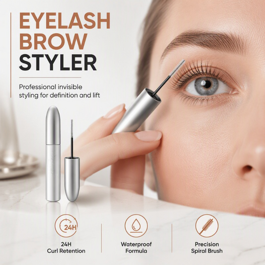 Poeak™ Transparante Waterproof Wimpergel - 24 Uur Fixatie & Dubbel Gebruik ✨
