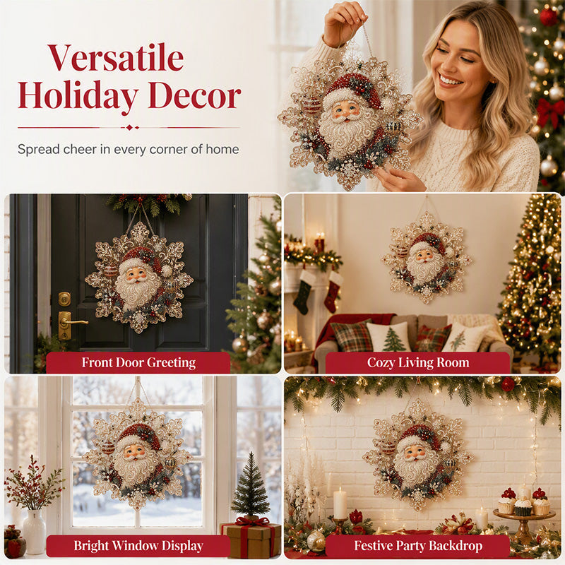 🎄✨ 60% KORTING! DIY Kerst Diamantkunst Hangdecoratie Kit – Maak Zelf Een Sprankelende Kersthanger Voor Een Warme Feestsfeer