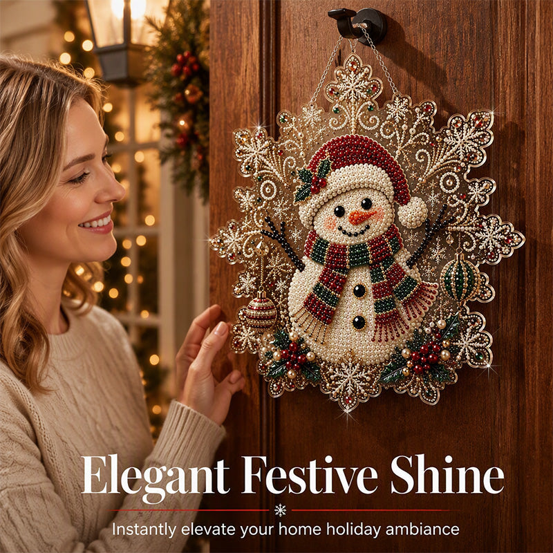 🎄✨ 60% KORTING! DIY Kerst Diamantkunst Hangdecoratie Kit – Maak Zelf Een Sprankelende Kersthanger Voor Een Warme Feestsfeer