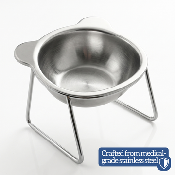 🐕 50% KORTING – 15° Orthopedische Hondenvoerbak | Voor Rustiger Eten | SUS304 RVS | Vaatwasserbestendig