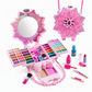 Poeak Wasbaar Prinsessen Make-up Set voor Meisjes | Huidveilig & Draagbare Koffer