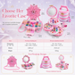 Poeak Wasbaar Prinsessen Make-up Set voor Meisjes | Huidveilig & Draagbare Koffer