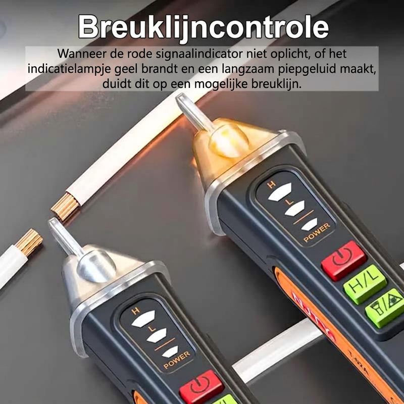 Dual Alert contactloze spanningstester