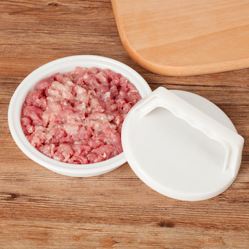 📢📢50% KORTING!! ⏰Hamburgerpers voor Perfecte Burgers – Geribbeld Ontwerp & Ergonomisch Handvat voor Restaurantkwaliteit Burgers Thuis ✨