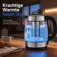 ☕ Bespaar 49%! ⚡ Glazen waterkoker – 2L, automatische uitschakeling & oververhittingsbeveiliging ✨