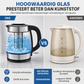 ☕ Bespaar 49%! ⚡ Glazen waterkoker – 2L, automatische uitschakeling & oververhittingsbeveiliging ✨