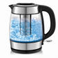 ☕ Bespaar 49%! ⚡ Glazen waterkoker – 2L, automatische uitschakeling & oververhittingsbeveiliging ✨