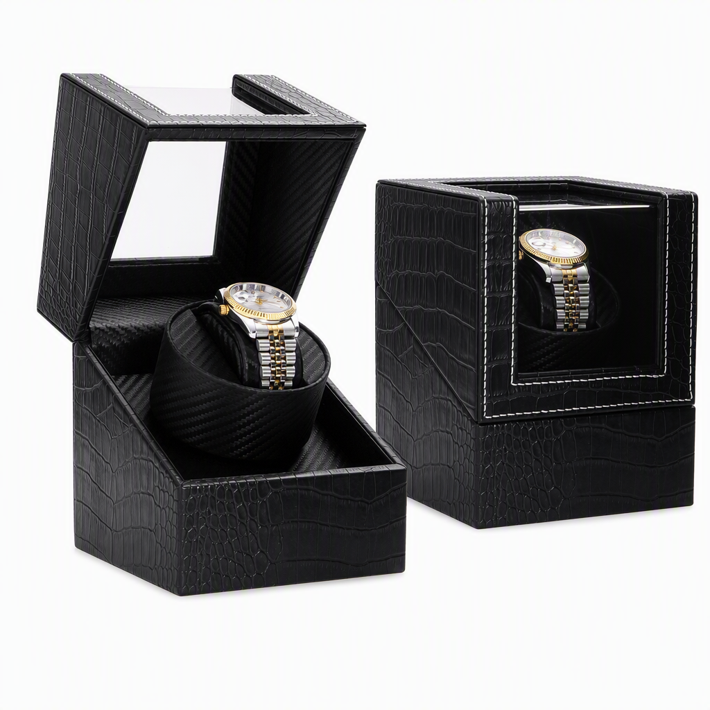 Automatisch horloge-opwinddoos voor mechanische horloges, roterende horloge-opbergkoffer voor thuisgebruik