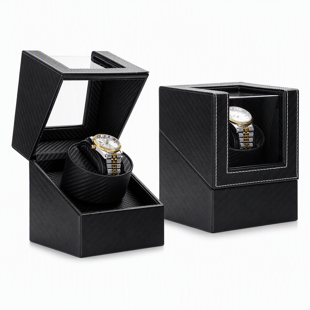 Automatisch horloge-opwinddoos voor mechanische horloges, roterende horloge-opbergkoffer voor thuisgebruik