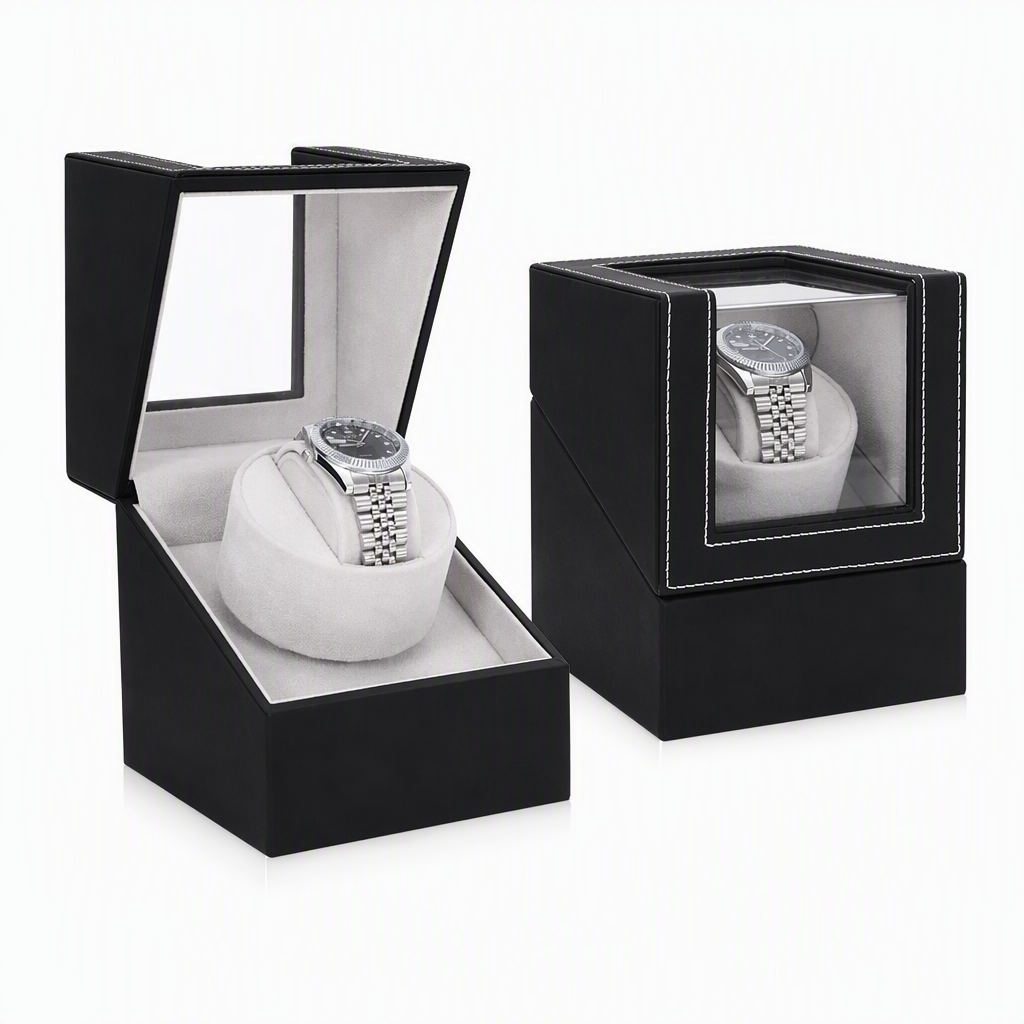 Automatisch horloge-opwinddoos voor mechanische horloges, roterende horloge-opbergkoffer voor thuisgebruik